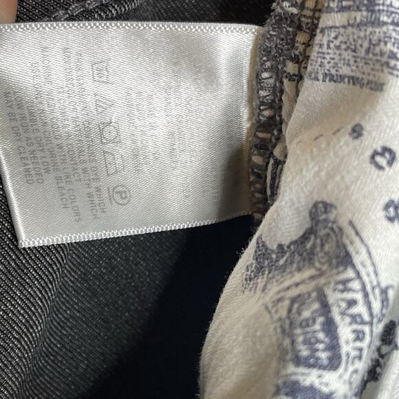 Anthropologie Pilcro and the Letterpress STET Jeans Petite Size 27 Gray Grunge - Picture 6 of 6